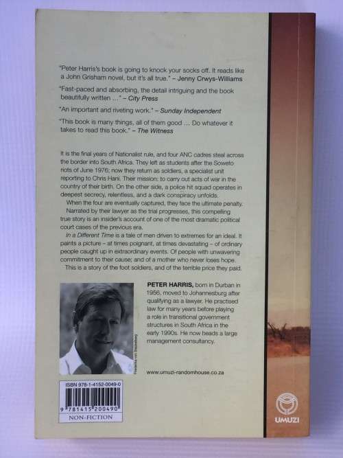 In a Different Time by Peter Harris