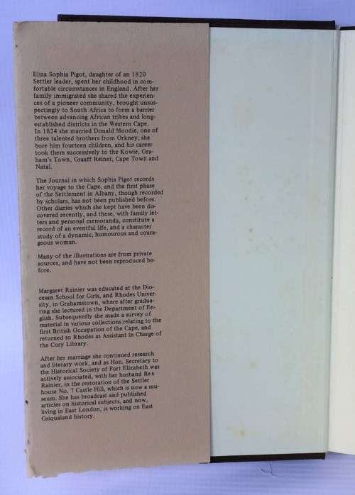 The Journals of Sophia Pigot by Margaret Rainier | The Graham`s Town Series Vol 3