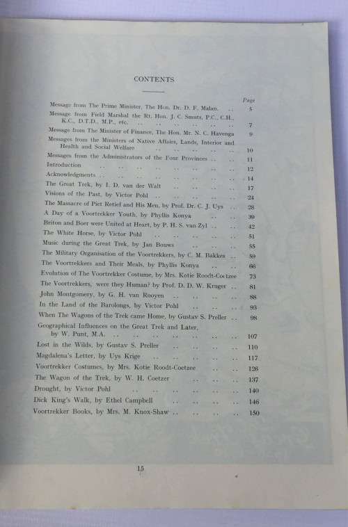 The Romance of the Great Trek by Hans Rooseboom