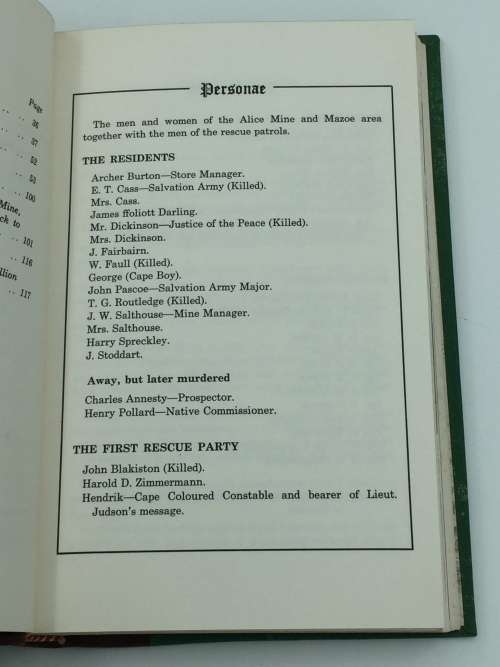 Remember Mazoe by Geoffrey Bond | Signed De Luxe Collectors Edition No 5