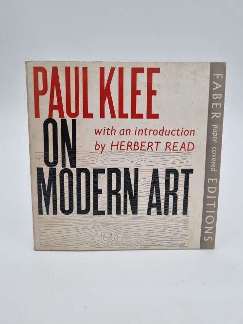 Paul Klee On Modern Art by Paul Klee and Herbert Read