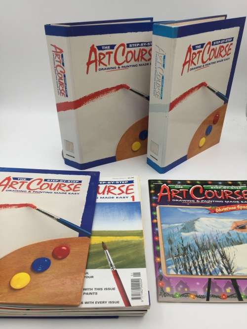DeAgostini Step-By-Step Art Course Magazines 1 to 35 plus Christmas Special