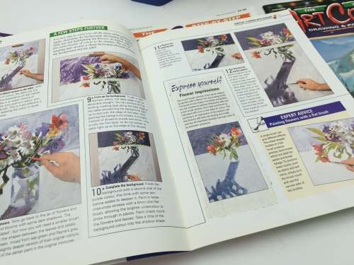 DeAgostini Step-By-Step Art Course Magazines 1 to 35 plus Christmas Special