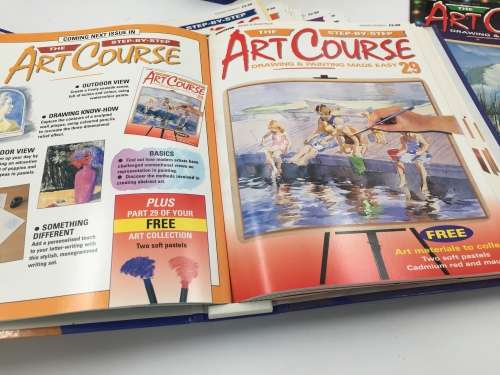 DeAgostini Step-By-Step Art Course Magazines 1 to 35 plus Christmas Special