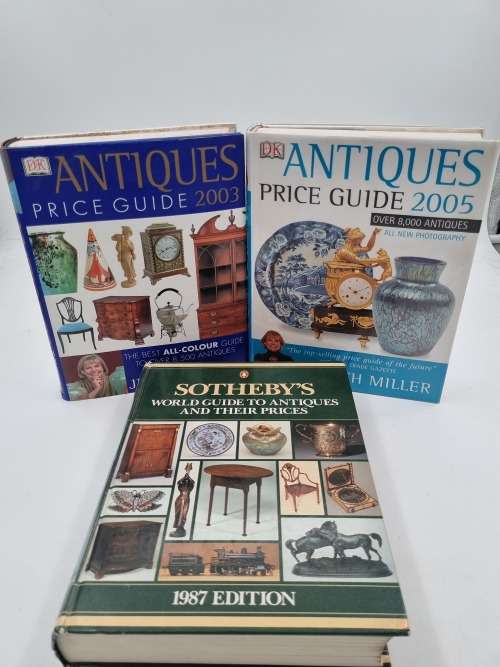 Antique Price Guides x3 | DK + Sotherby