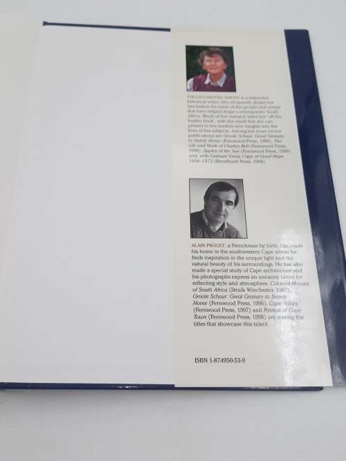 Cape Dutch Houses by Phillida Brooke Simons and Alain Proust