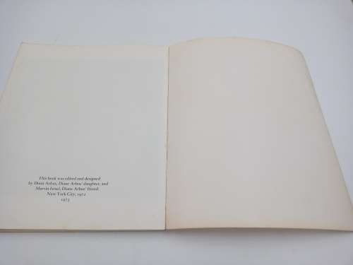 Diane Arbus ~ An Aperture Monograph | 80 Black / White Photographs