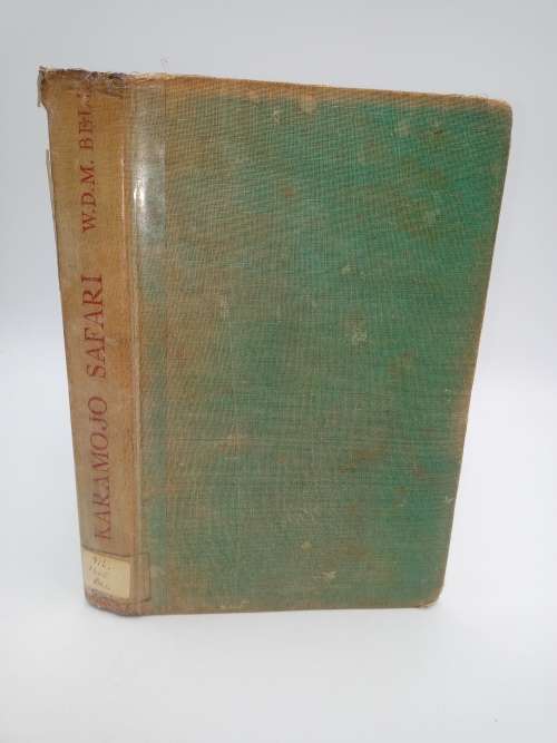 Karamojo Safari - WDM Bell | First Edition 1949 in poor condition