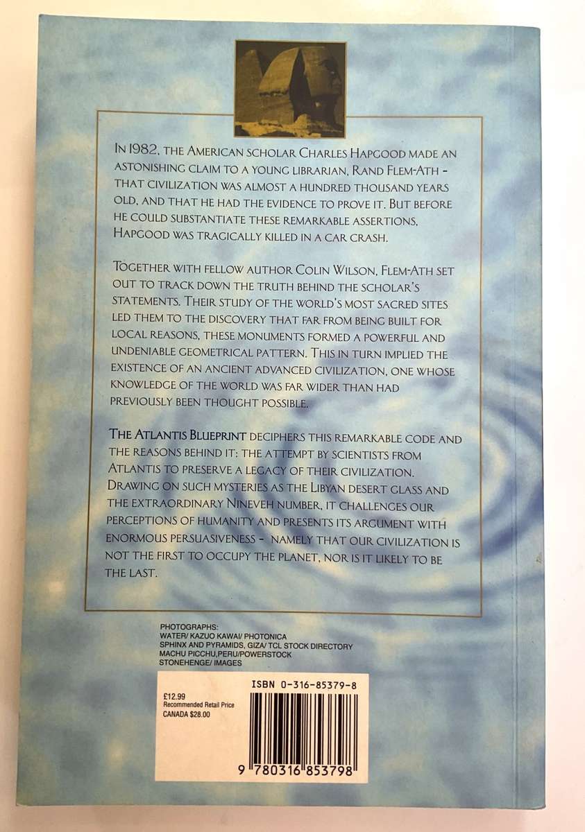 The Atlantis Blueprint by Rand Flem-Ath