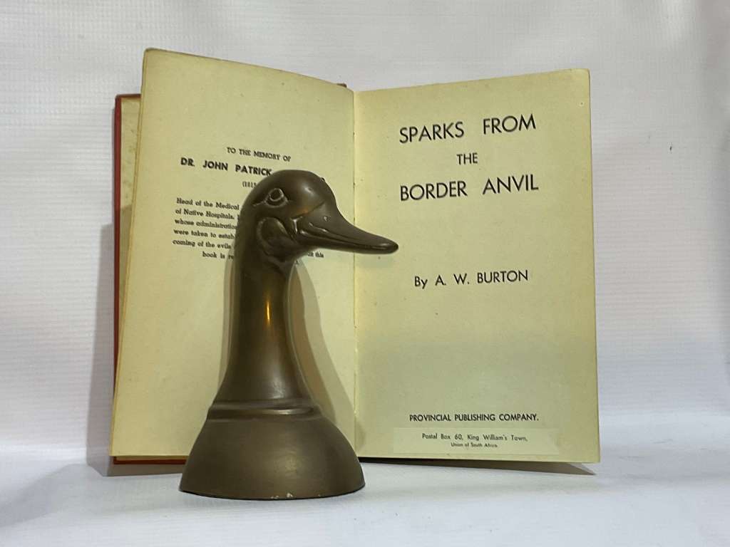 Sparks From The Border Anvil - AW Burton