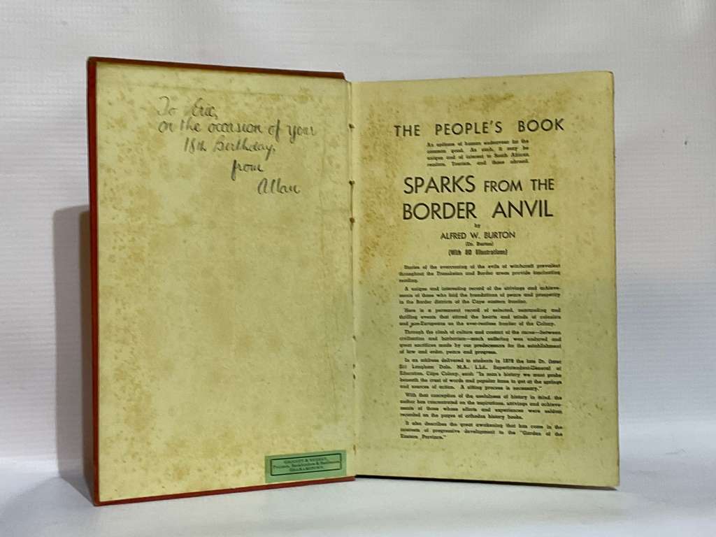 Sparks From The Border Anvil - AW Burton