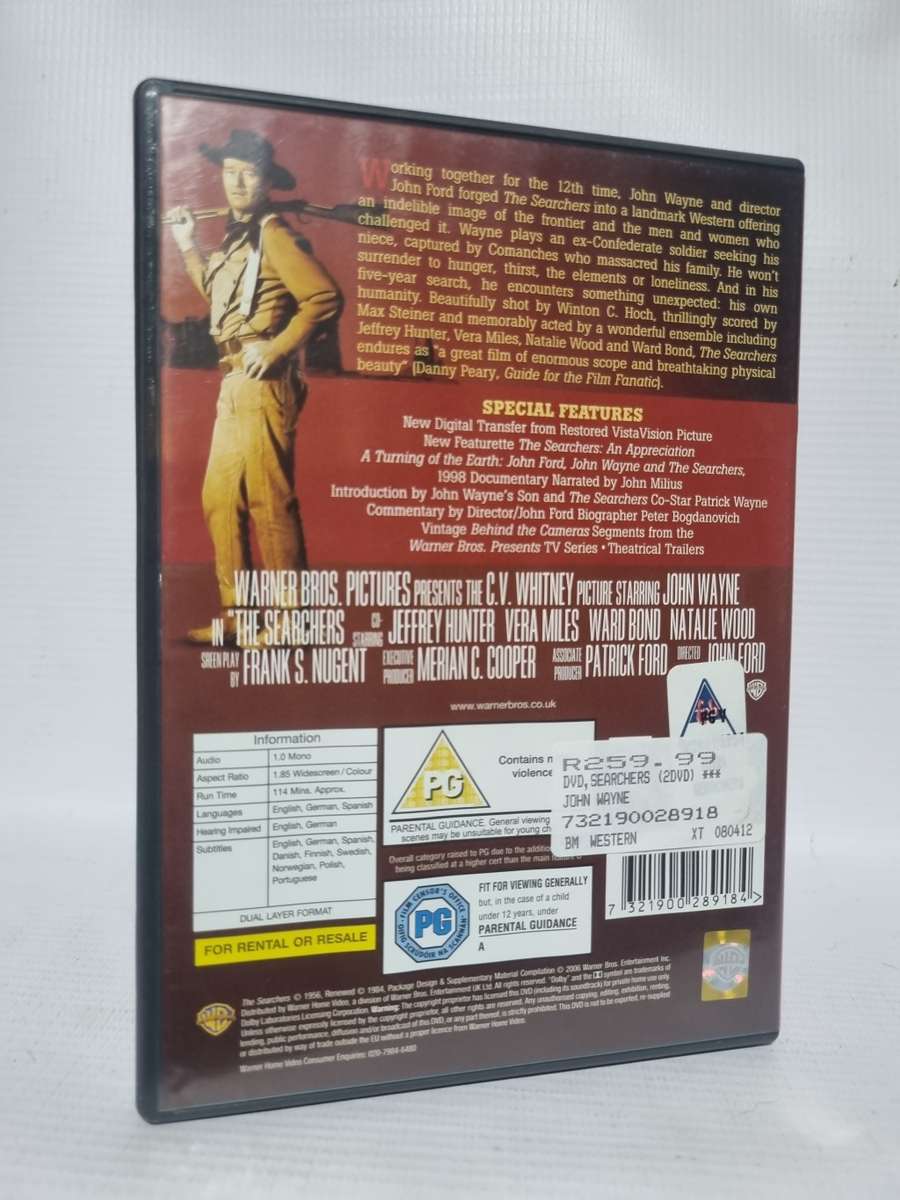 The Searchers 2 DVD Set Special Edition - John Wayne