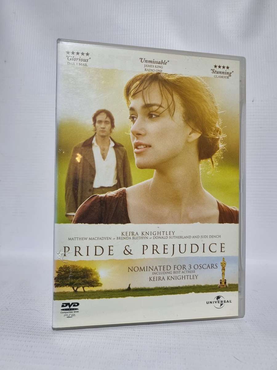 Pride & Prejudice DVD - Keira Knightly