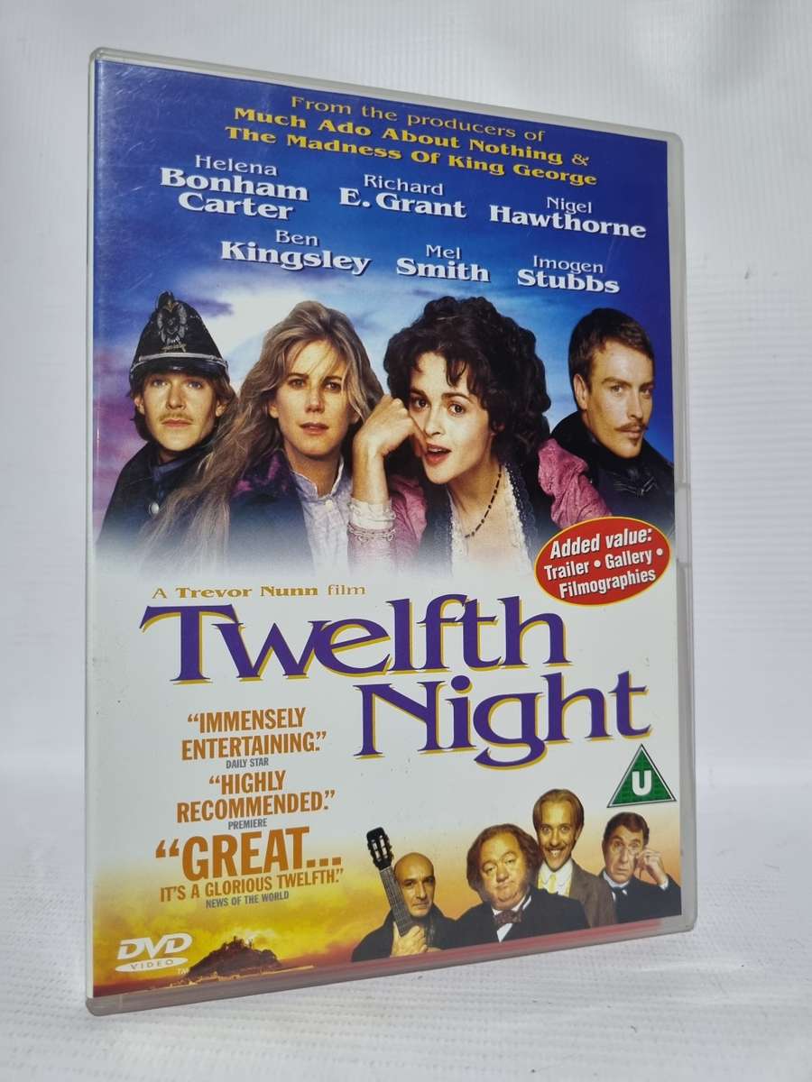 Twelfth Night DVD - Helena Bonham Carter & Ben Kingsley