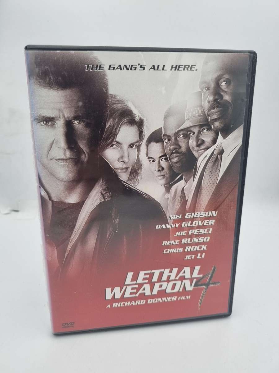 Lethal Weapon 4 DVD - Mel Gibson
