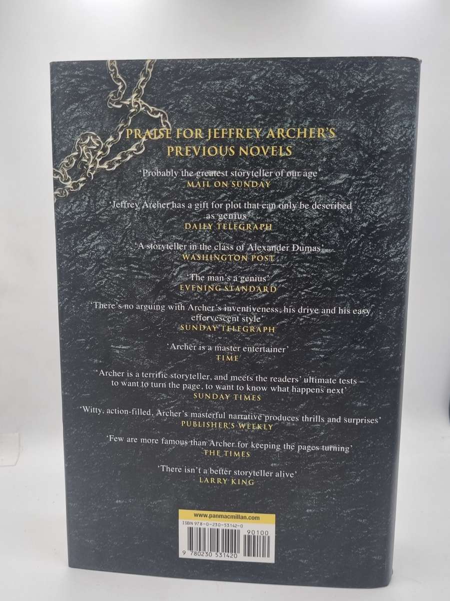 Jeffrey Archer ~ A Prisoner of Birth | Large format hard cover in good condition