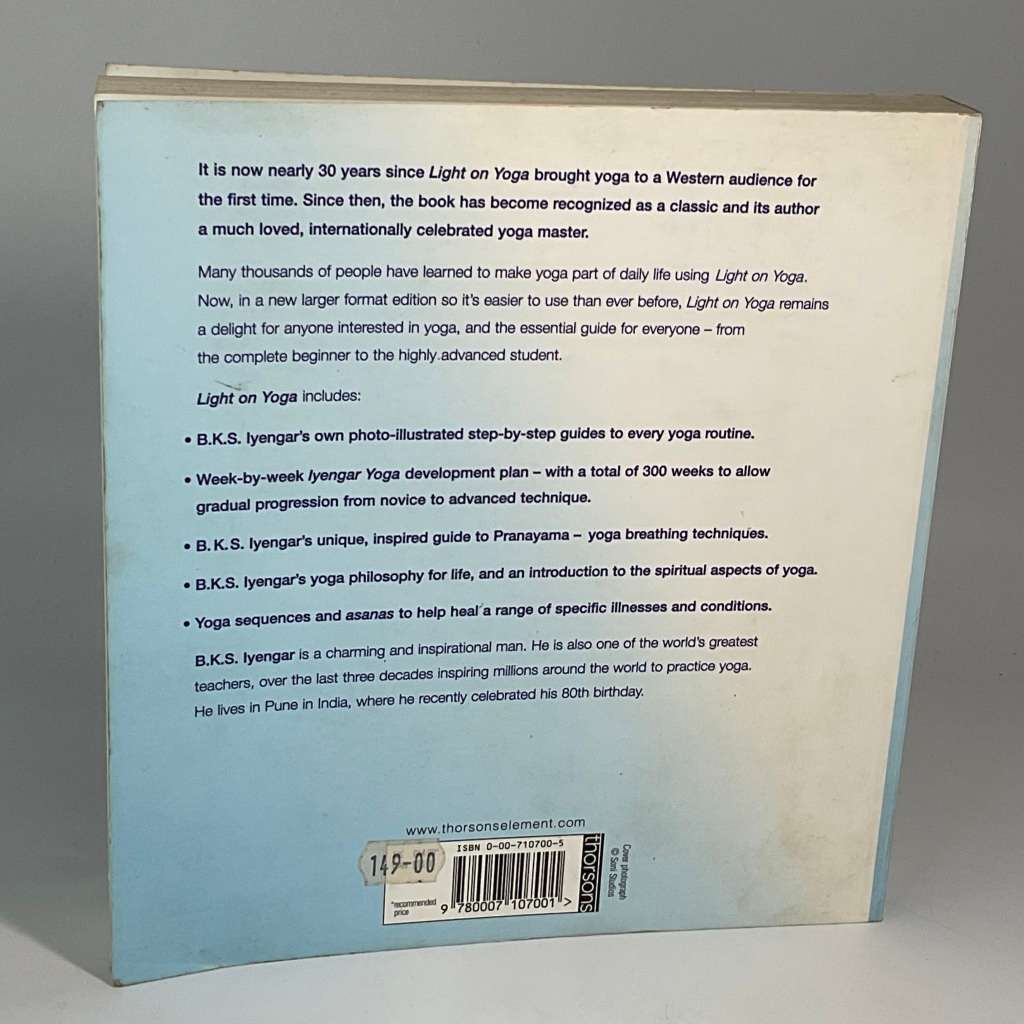Light on Yoga by BKS Iyengar | Yoga Classic