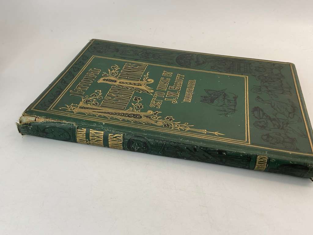 National Nursery Rhymes and Nursery Songs by J.W. Elliott c1890 | Etchings by Dalziel Brothers