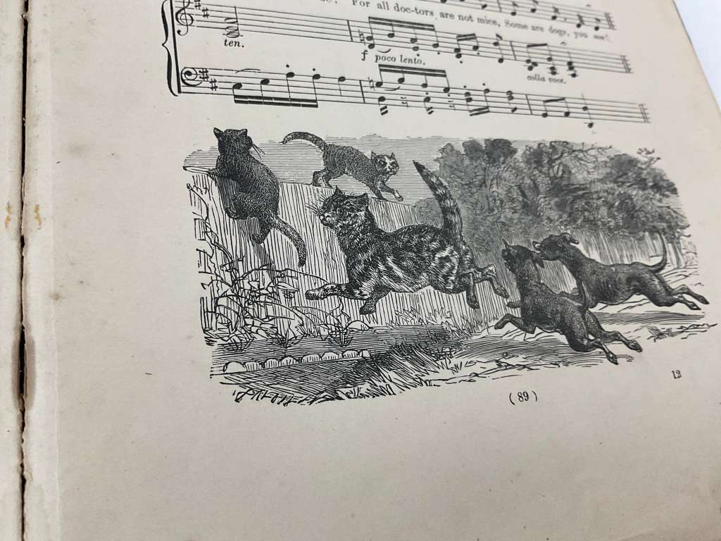 National Nursery Rhymes and Nursery Songs by J.W. Elliott c1890 | Etchings by Dalziel Brothers