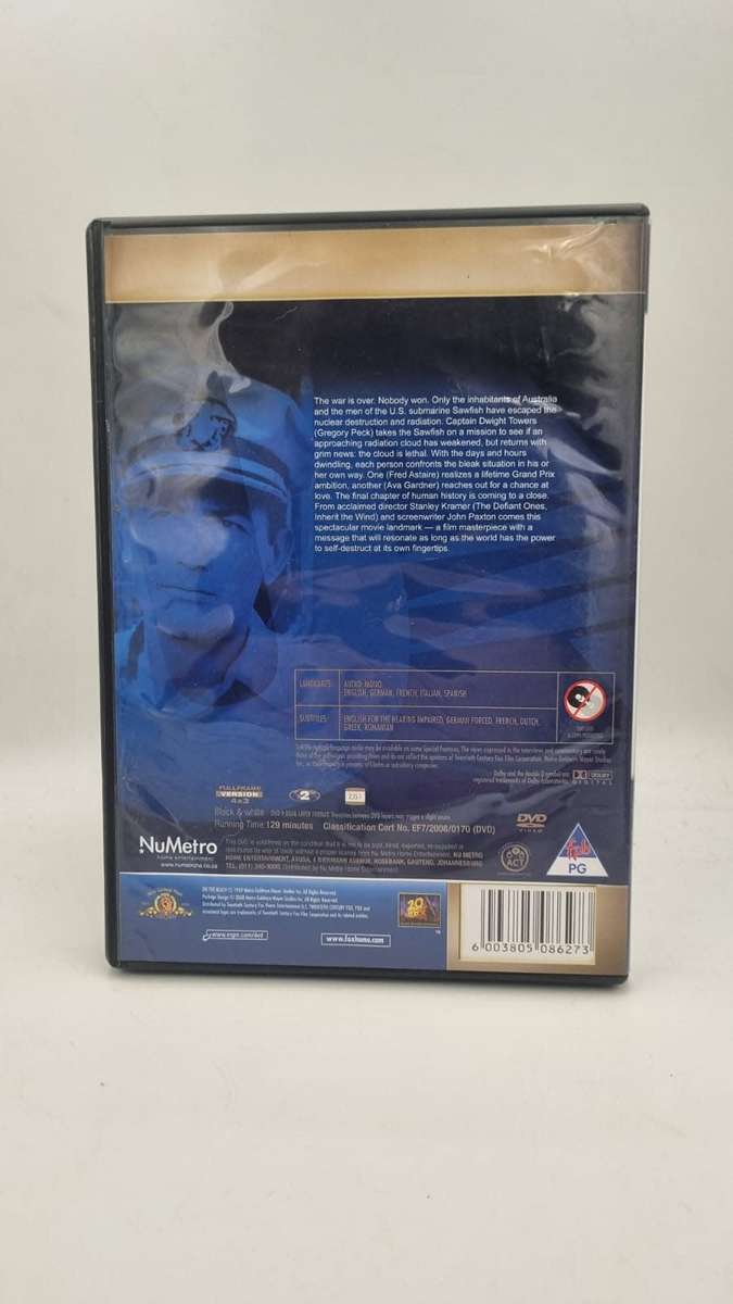 On the Beach DVD - Gregory Peck