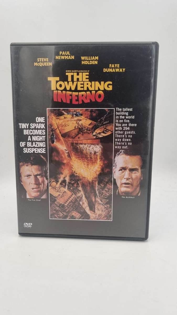 The Towering Inferno DVD - Steve McQueen, Paul Newman & Faye Dunaway