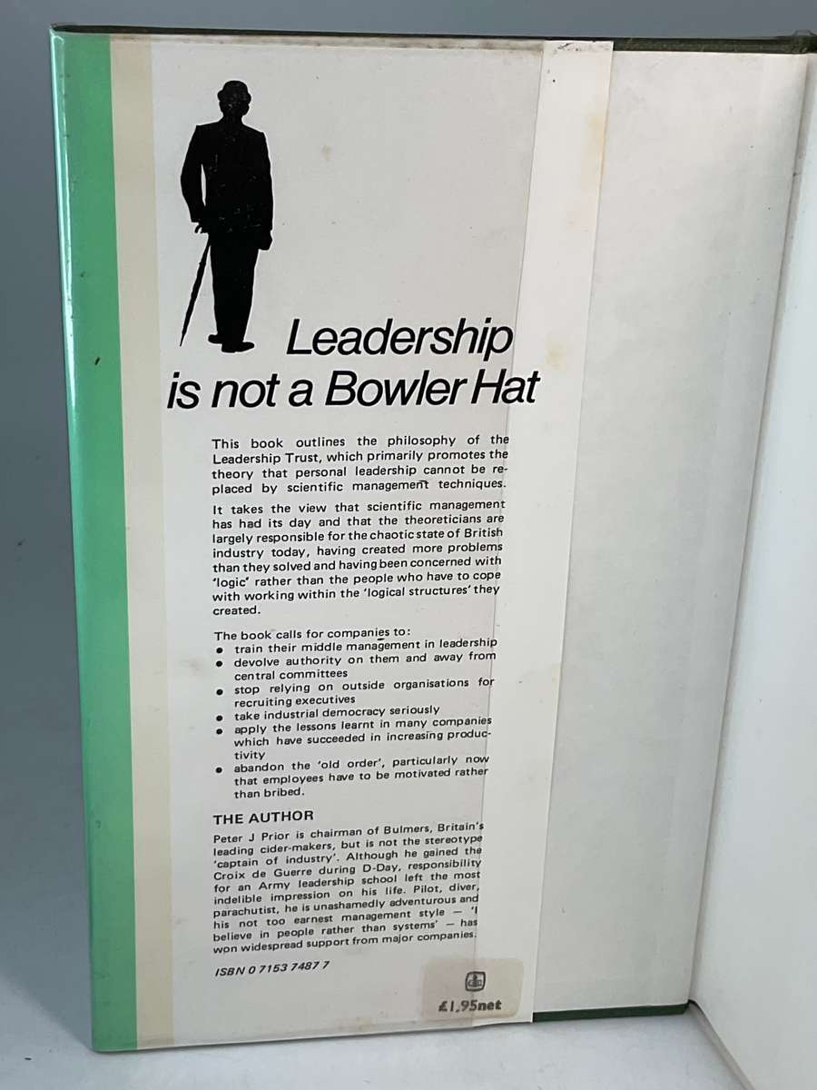 Leadership is Not a Bowler Hat by Peter Prior