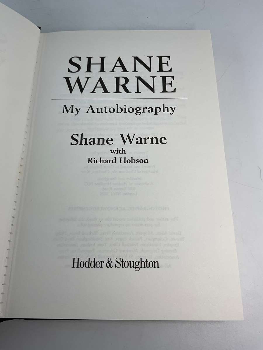 My Autobiography - Shane Warne