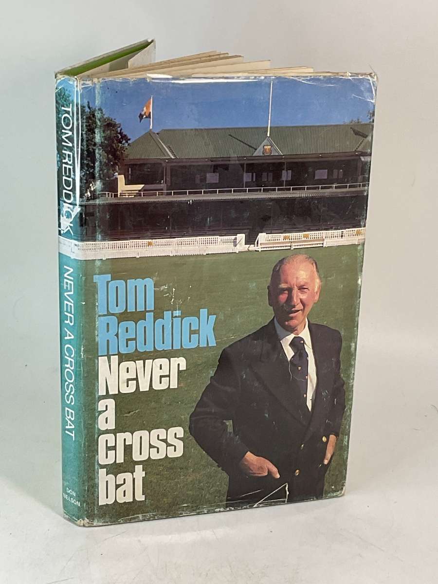 Never a Cross Bat by Tom Reddick