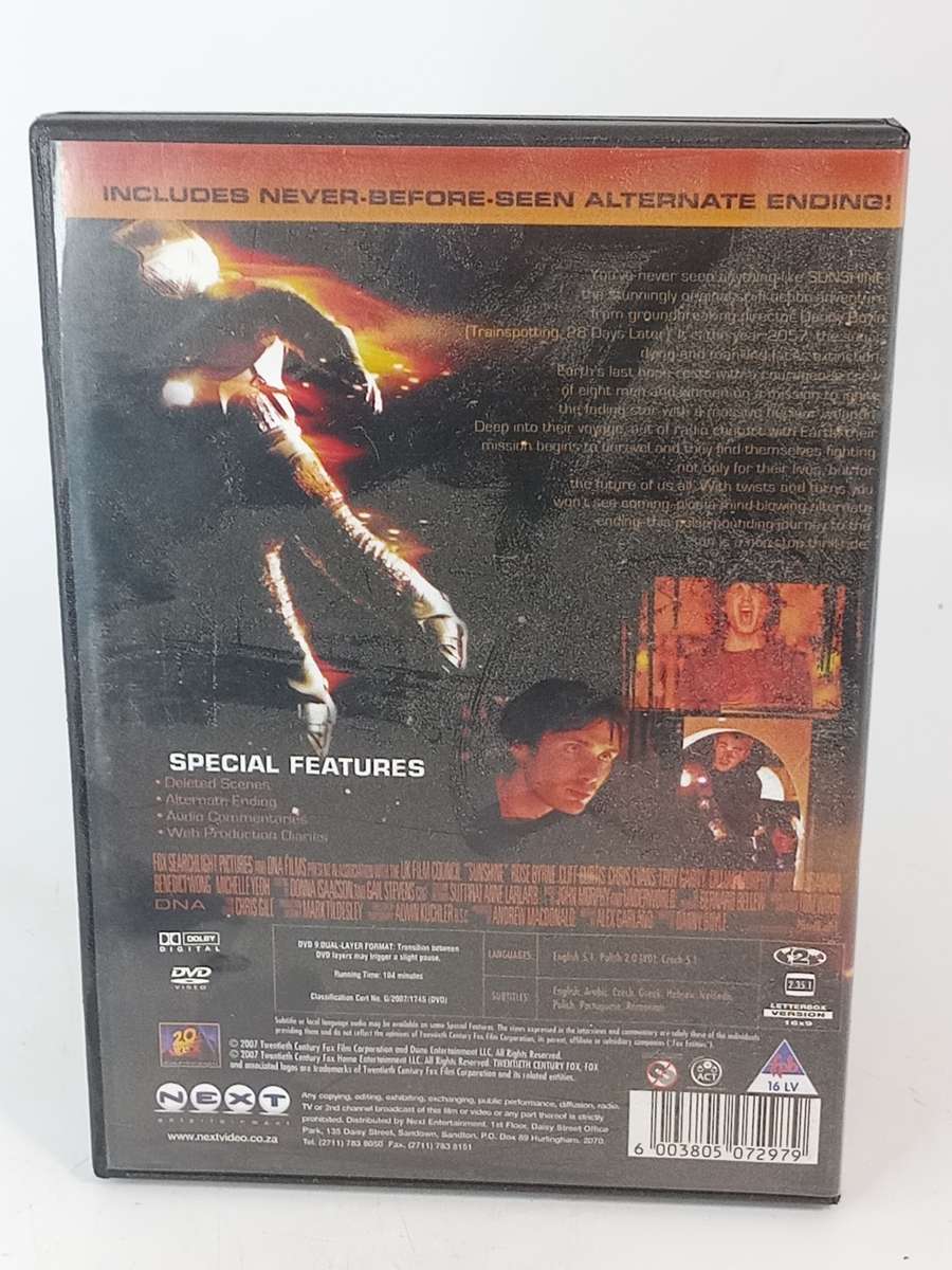 Sunshine DVD