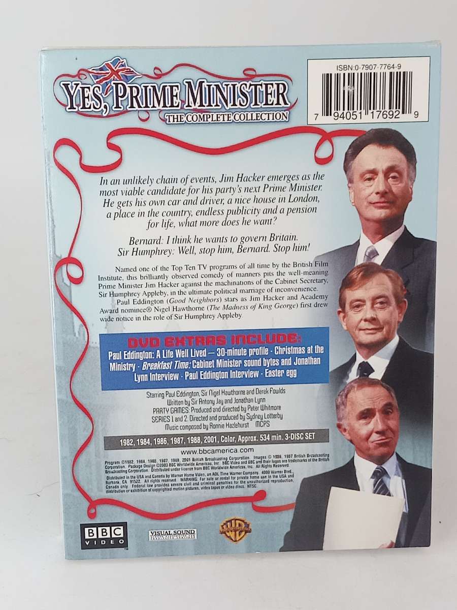Yes, Prime Minister - The Complete Collection DVDs
