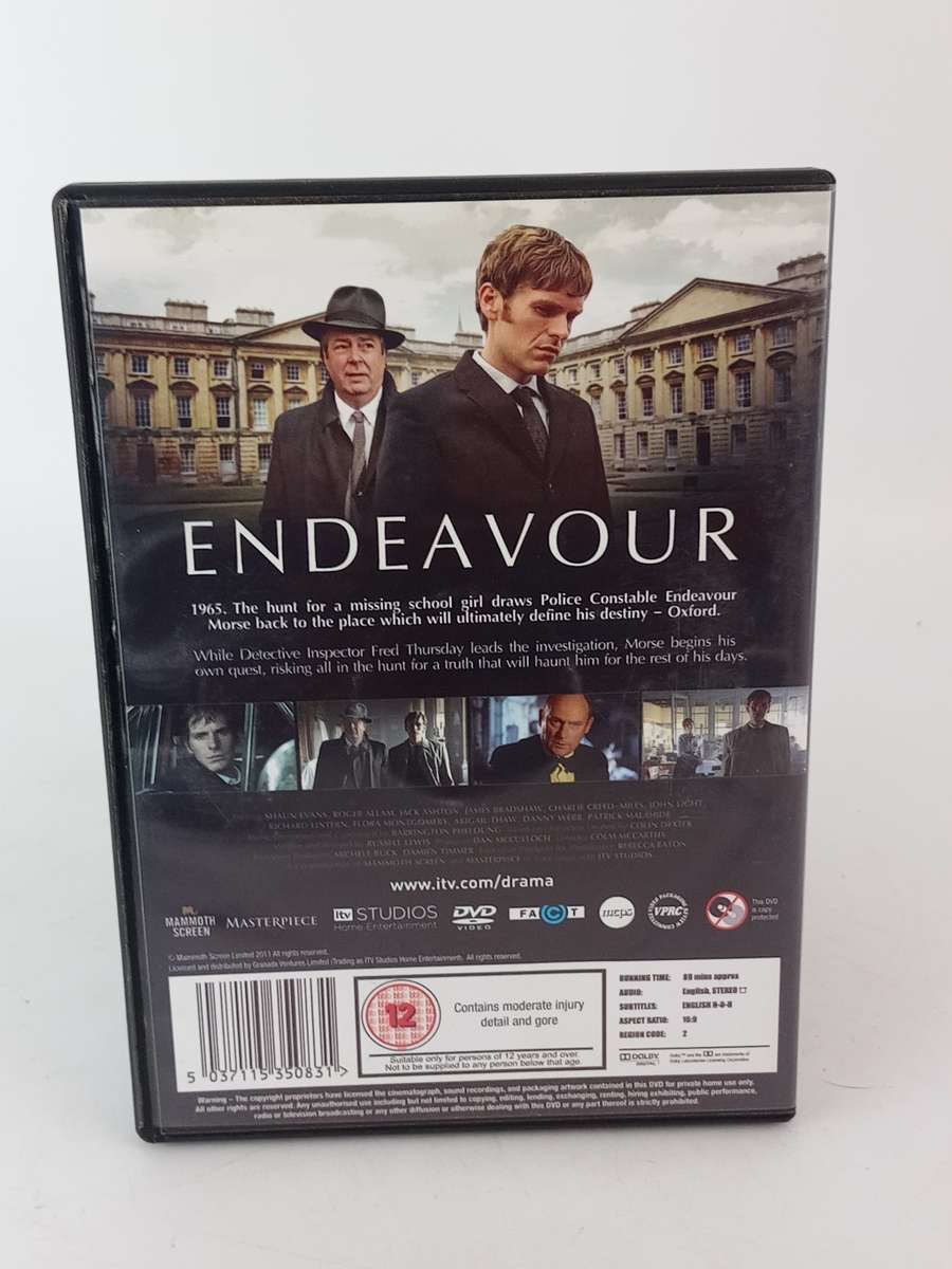 Endeavour - The Origins of Inspector Morse DVD