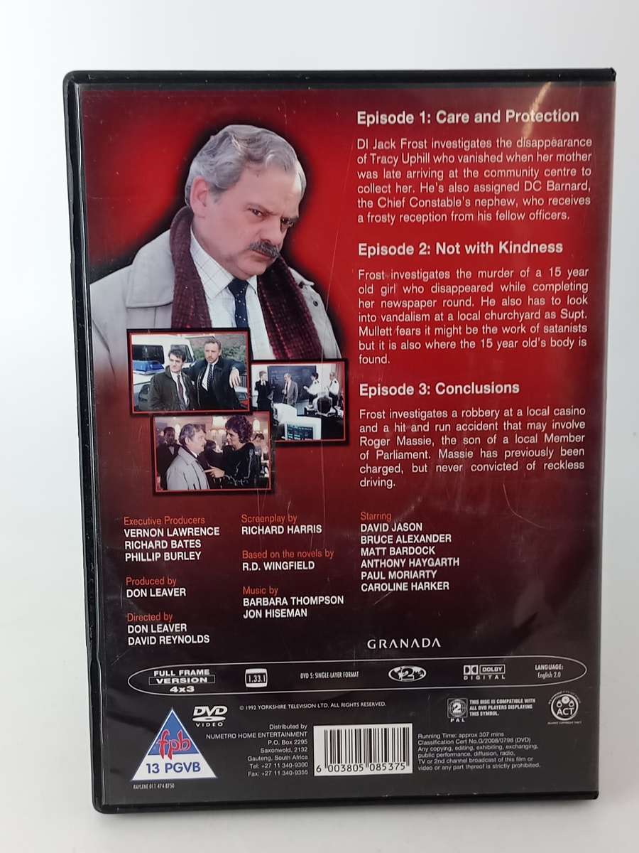 A Touch of Frost Season One DVDs - 3 disc set