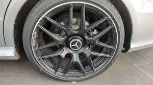 Mercedes black raised centre caps