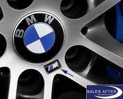 BMW M rim stickers