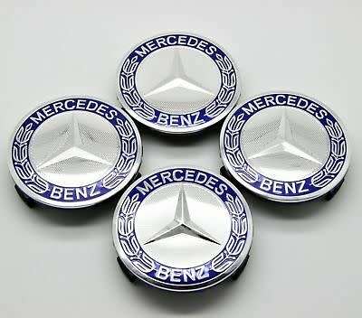 Mercedes center caps - 75mm