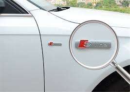 Audi S Line fender badges