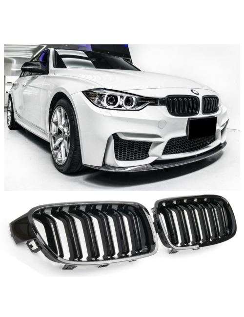 BMW F30 double slat grills