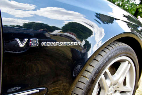 Mercedes Kompressor fender badges