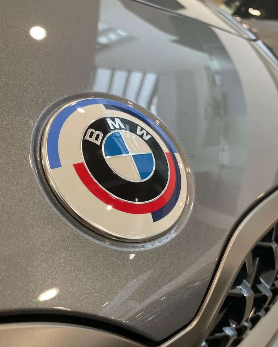 BMW 50th Annivesary 7 piece emblem set