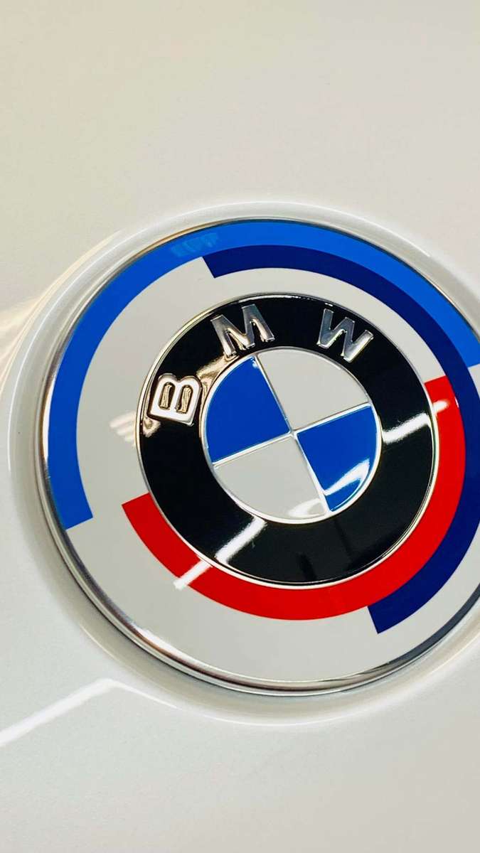 BMW 50th Annivesary 7 piece emblem set