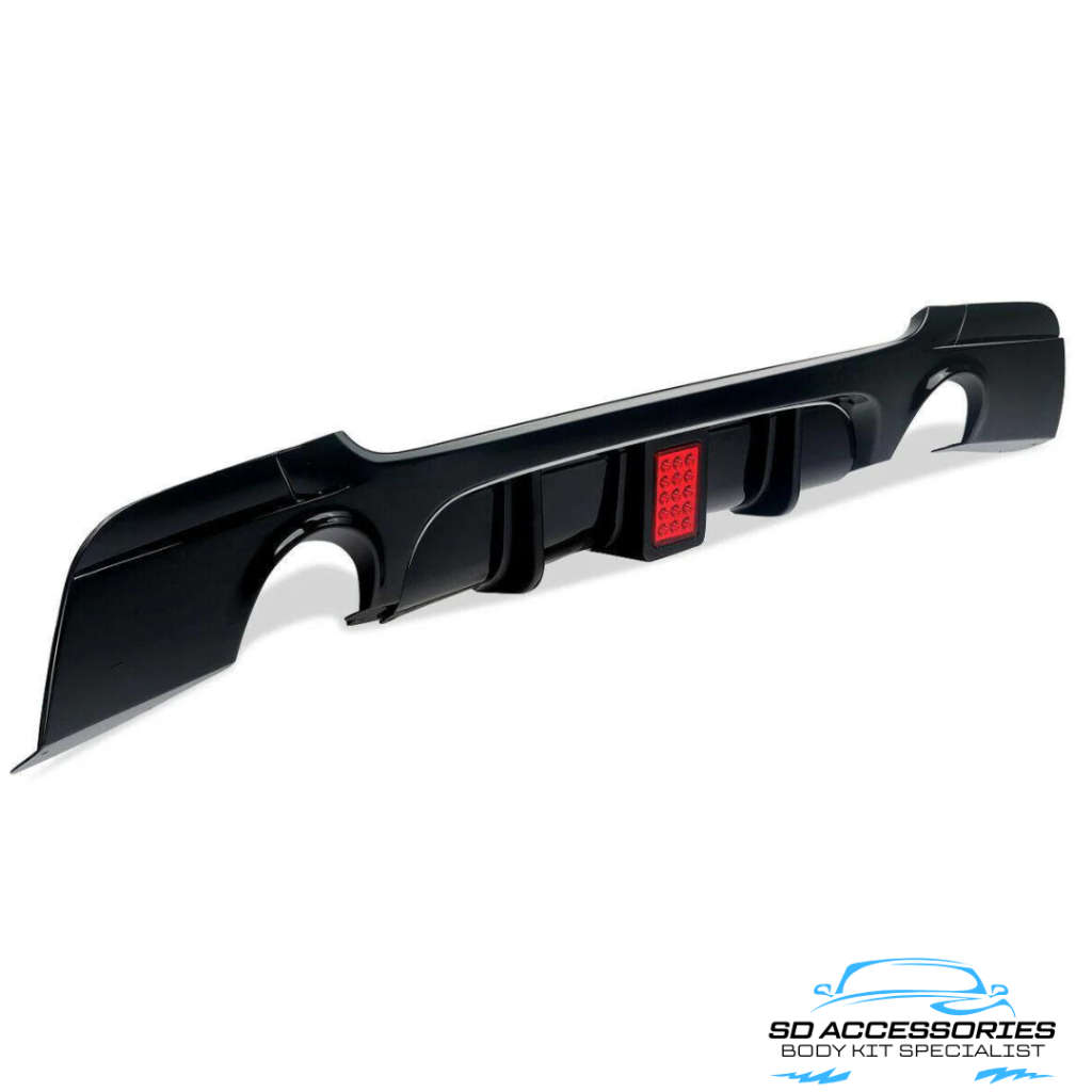 BMW E90 F1 style diffuser (with Light)