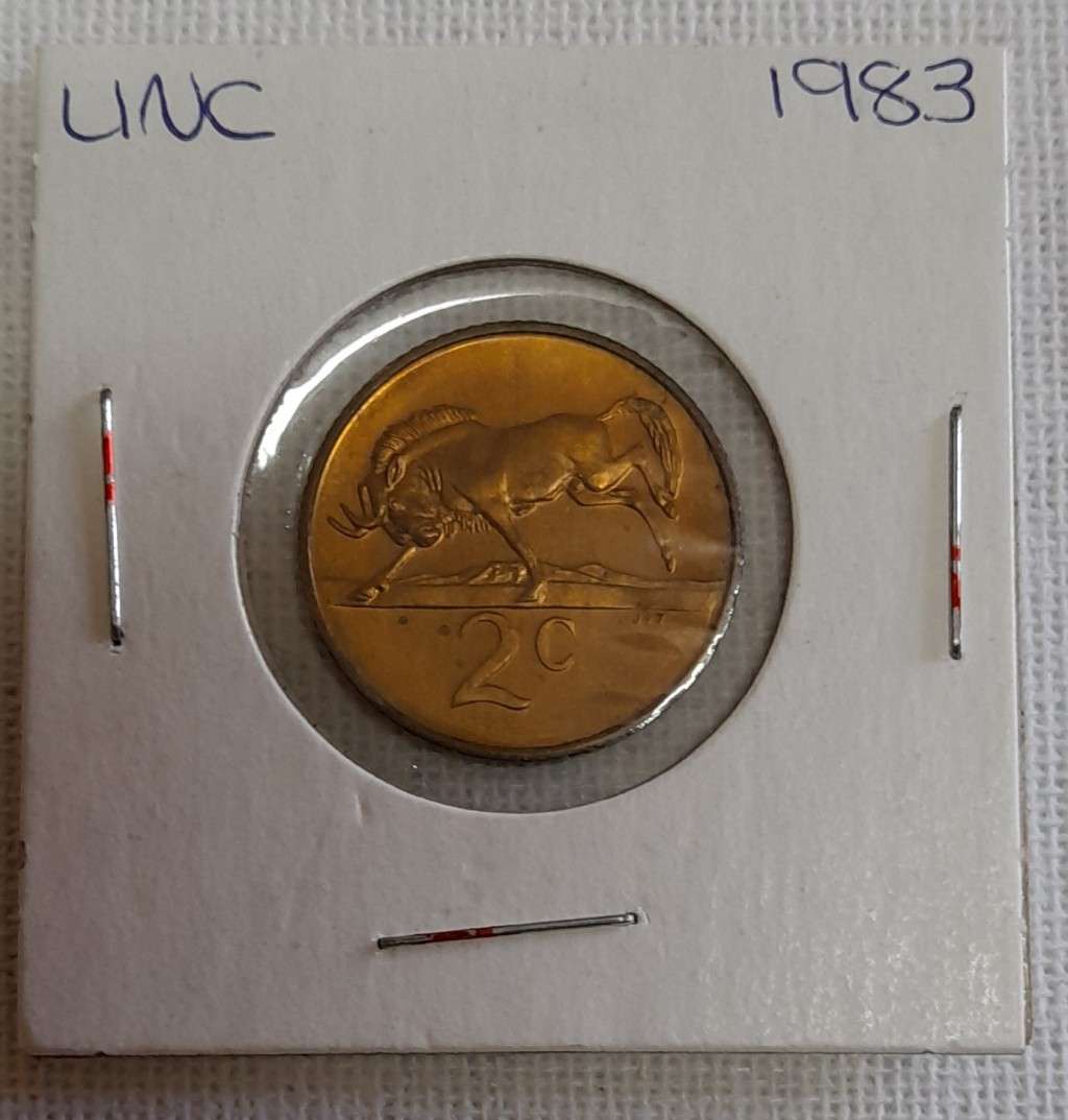1983 UNCIRCULATED 2c 1970 - 1990