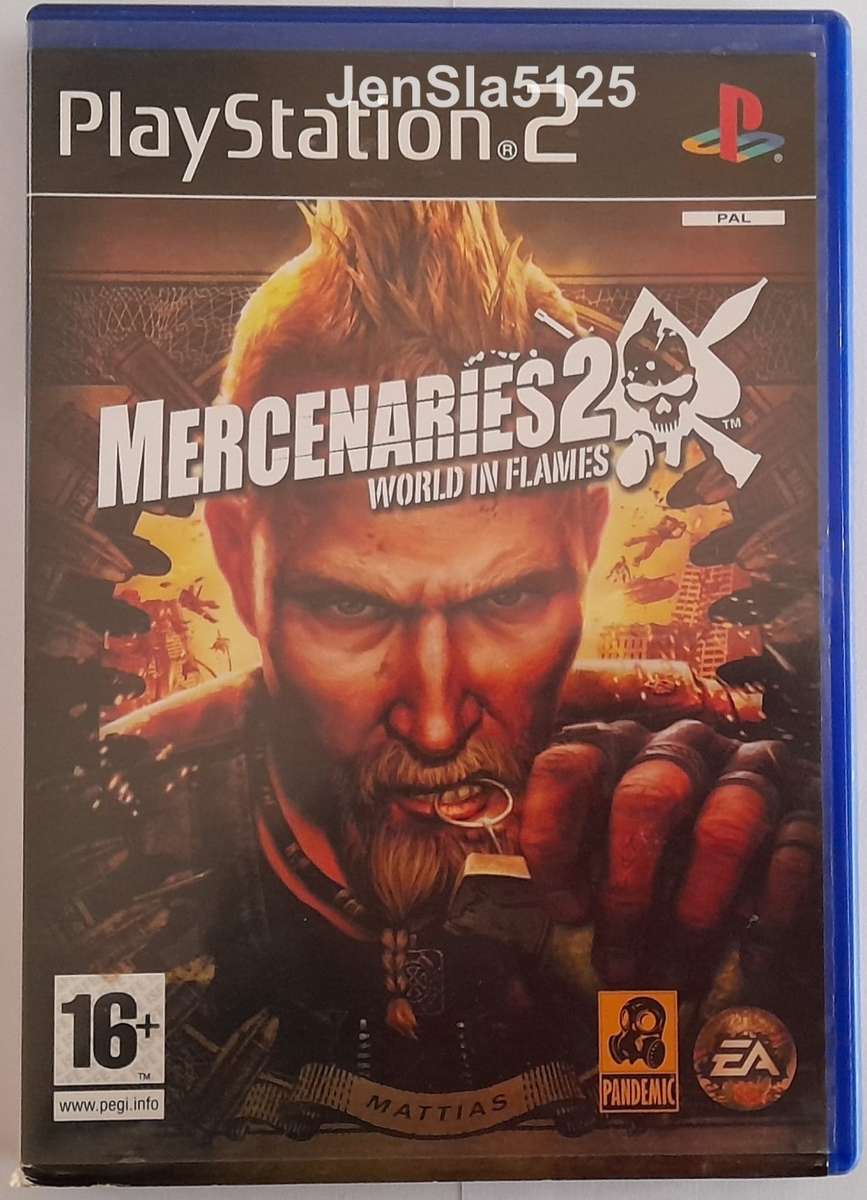 MERCENARIES 2 PLAYSTATION 2 GAME
