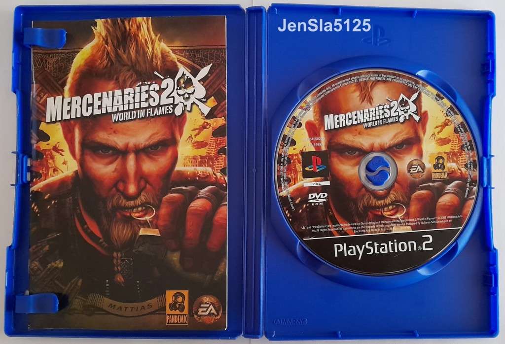 MERCENARIES 2 PLAYSTATION 2 GAME