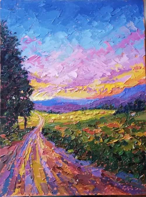 Original De Wet Matthee painting