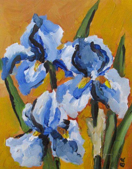 Blue Irises