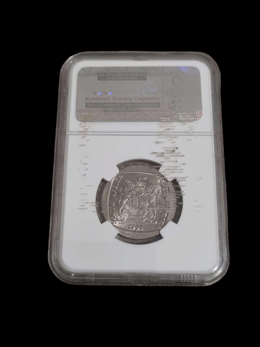 South Africa: 1994 Inauguration R5 NGC MS67, 2nd highest grade