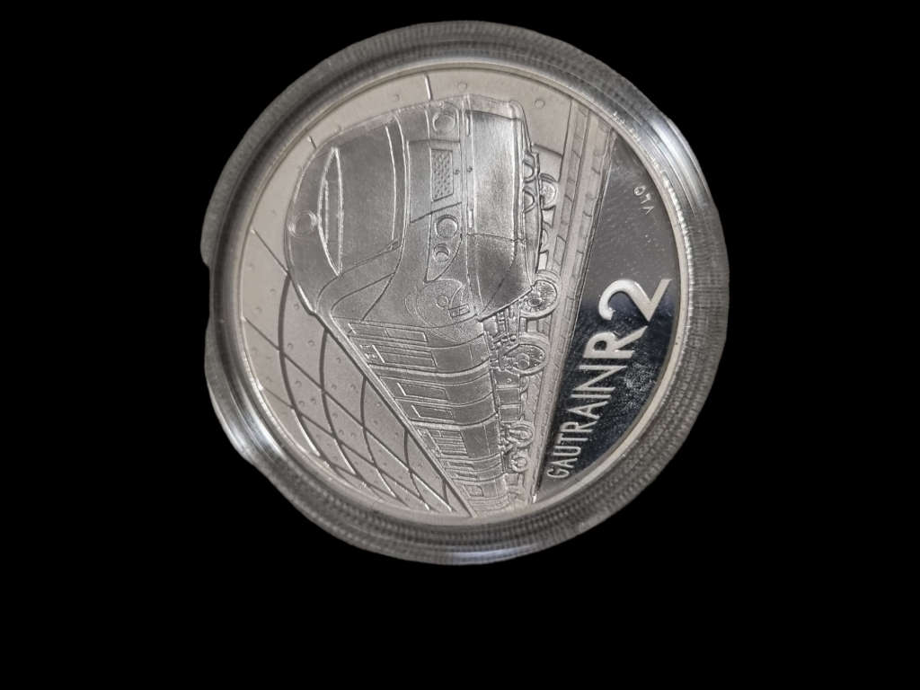 South Africa: 2012 Proof Silver R2 Crown, Trains of South Africa