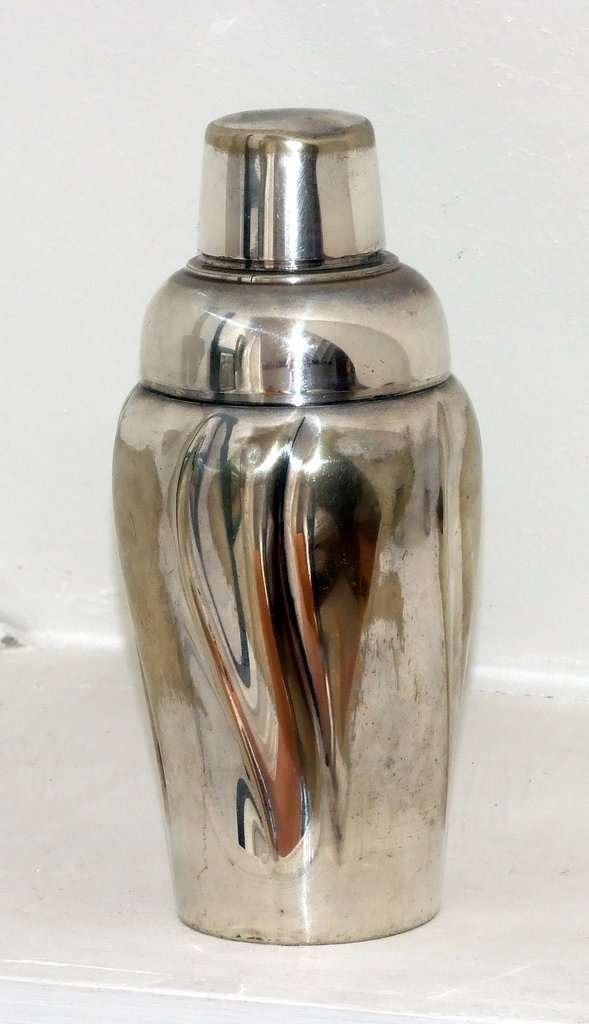 Cocktail Shaker Art Deco Streamline Design by WMF, c1935, RARE!