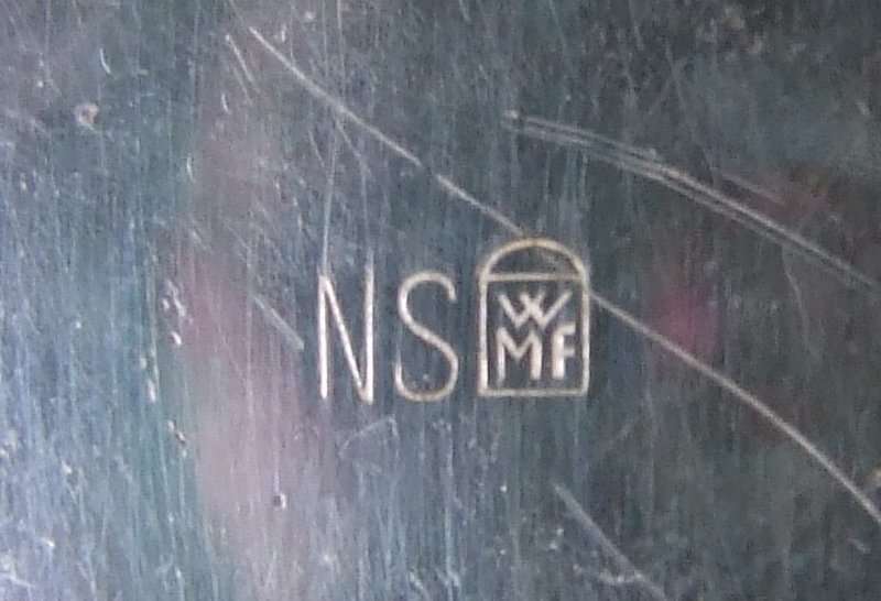 Cocktail Shaker Art Deco Streamline Design by WMF, c1935, RARE!